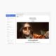Custom web print advertising design